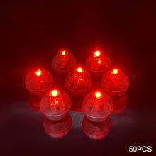 Load image into Gallery viewer, 50pcs LED Balloon Lights Tiny Ball Lights for Balloon Mini Round Led Ball Lamp for Bar Lantern Christmas Wedding Party Decor
