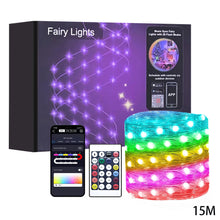 Load image into Gallery viewer, 10m/20m Smart APP Control LED Light String Christmas Tree Lights Fairy Garland Xmas RC Strip Light Home Room Decoration Outdoor Light 5V
