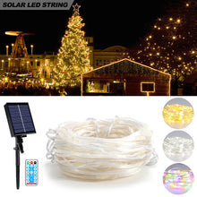 Load image into Gallery viewer, 20m/50m Solar LED Light String Christmas Tree Lights Outrdoor Fairy Garland Garden Xmas Strip Light Home Decoration Outdoor Light
