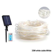 Load image into Gallery viewer, 20m/50m Solar LED Light String Christmas Tree Lights Outrdoor Fairy Garland Garden Xmas Strip Light Home Decoration Outdoor Light
