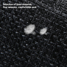 Load image into Gallery viewer, Car Flax Seat Pad Cover Comfortable Non-slip Breathable Front Rear Seatback Cushion For Tesla Model 3 Model Y
