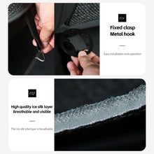 Load image into Gallery viewer, Car Flax Seat Pad Cover Comfortable Non-slip Breathable Front Rear Seatback Cushion For Tesla Model 3 Model Y
