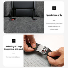 Load image into Gallery viewer, Car Flax Seat Pad Cover Comfortable Non-slip Breathable Front Rear Seatback Cushion For Tesla Model 3 Model Y
