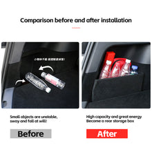 Load image into Gallery viewer, Car Rear Trunk Organizer Side Bin Storage Divider Passenger Clapboard For Tesla Model 3 Y 2021-2023 Internal Accessories
