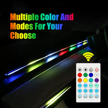 Load image into Gallery viewer, 110cm Car Ambient Lights USB APP Control Remote LED Interior RGB Symphony Atmosphere Lamp for Tesla Model 3 Y S X
