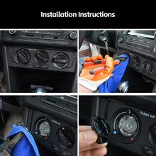 Load image into Gallery viewer, 2Pcs Car AC Heat Control Switch Knobs Air Conditioning Knob For Hyundai Solaris 2017 - 2021 Kia Rio K2 KX Cross
