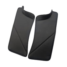 Load image into Gallery viewer, 2Pcs Leather Car Rear Door Sill Protector Scuff Plate Cover Door Inner Sill Cover Decal Sticker For Tesla Model Y 2021 2022
