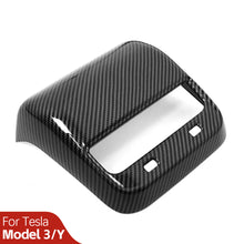 Load image into Gallery viewer, Car Rear Air Vent Outlet Cover Auto Interior Trim Sticker Exhaust Vent Cover For Tesla Model 3 Y 2022 2023
