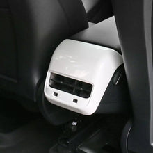 Load image into Gallery viewer, Car Rear Air Vent Outlet Cover Auto Interior Trim Sticker Exhaust Vent Cover For Tesla Model 3 Y 2022 2023
