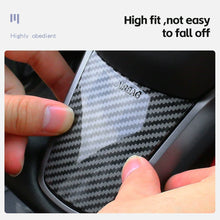 Load image into Gallery viewer, 3Pcs Car Steering Wheel Cover Trim ABS Sticker Patch Modified Decoration for Tesla Model 3 Model Y Interior Accessories

