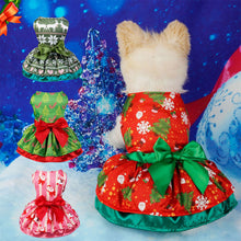 Load image into Gallery viewer, Christmas Pet Dress Cosplay Dog Clothes Cat Party Formal Dress Uniform Dog Clothes For Christmas Decorations
