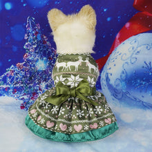 Load image into Gallery viewer, Christmas Pet Dress Cosplay Dog Clothes Cat Party Formal Dress Uniform Dog Clothes For Christmas Decorations
