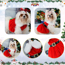 Load image into Gallery viewer, Christmas Style Pet Vest Pleuche Pet Puppy Dog Clothes for Small Dogs Pet Dog Vest Pet T-Shirt Pet Clothing Winter
