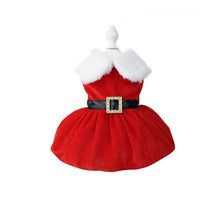 Load image into Gallery viewer, Christmas Style Pet Vest Pleuche Pet Puppy Dog Clothes for Small Dogs Pet Dog Vest Pet T-Shirt Pet Clothing Winter
