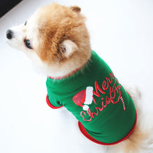 Load image into Gallery viewer, Christmas Print Pet Vest Cartoon Print Pet Puppy Dog Clothes for Small Dogs Pet Dog Vest Pet T-Shirt Pet Clothing
