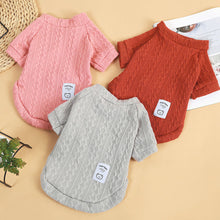Load image into Gallery viewer, Puppy Dog Knitted Sweater Pet Cat Warm Winter Classic Sweaters Small Dogs Kitten Cats Soft Knitwear Apparel
