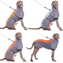 Load image into Gallery viewer, Reflective Winter Warm Thicken Pet Dog Jacket Waterproof High Collar Dog Clothes for Medium Large Dogs Puppy Coat
