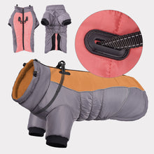 Load image into Gallery viewer, Reflective Winter Warm Thicken Pet Dog Jacket Waterproof High Collar Dog Clothes for Medium Large Dogs Puppy Coat
