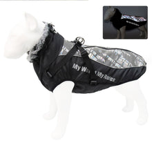 Load image into Gallery viewer, Reflective Winter Warm Thicken Pet Dog Jacket Waterproof High Collar Dog Clothes for Medium Large Dogs Puppy Coat
