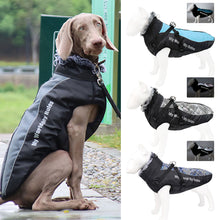 Load image into Gallery viewer, Reflective Winter Warm Thicken Pet Dog Jacket Waterproof High Collar Dog Clothes for Medium Large Dogs Puppy Coat
