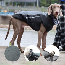 Load image into Gallery viewer, Reflective Winter Warm Thicken Pet Dog Jacket Waterproof High Collar Dog Clothes for Medium Large Dogs Puppy Coat
