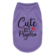 Load image into Gallery viewer, Fashion Letters Printed Pet Dog T-shirt Pure Cotton Dog Clothes for French Bulldog Small Mediun Dogs Soft Breathable
