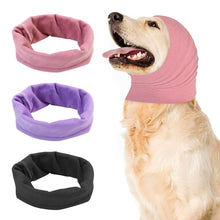 Load image into Gallery viewer, Pet Anti-shock Noise-proof Warm Bathing Grooming Earmuffs Turban Dog Ears Cover Headscarf Head Wrap Decompress Tool
