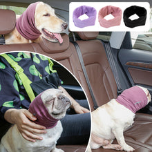 Load image into Gallery viewer, Pet Anti-shock Noise-proof Warm Bathing Grooming Earmuffs Turban Dog Ears Cover Headscarf Head Wrap Decompress Tool
