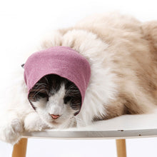 Load image into Gallery viewer, Pet Anti-shock Noise-proof Warm Bathing Grooming Earmuffs Turban Dog Ears Cover Headscarf Head Wrap Decompress Tool
