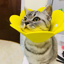 Load image into Gallery viewer, Pet Cat E-Collar Recovery Cone Protection Elizabeth Collar Adjustable Felt Material Collar Printed Elizabeth Circle for Cat
