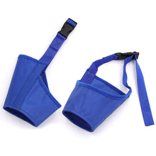Load image into Gallery viewer, Anti Barking Dog Muzzle For Small Large Dogs Adjustable Mesh Breathable Pet Mouth Muzzles Nylon Straps Dog Accessories
