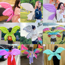 Load image into Gallery viewer, Butterfly Inflatable Angel Wings Balloon Birthday Party Party Atmosphere Decoration Photo Props Pet Adult Children Toys
