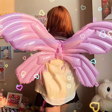 Load image into Gallery viewer, Butterfly Inflatable Angel Wings Balloon Birthday Party Party Atmosphere Decoration Photo Props Pet Adult Children Toys

