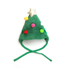 Load image into Gallery viewer, Christmas Pet Cat Dog Hat Santa Antler Puppy Xmas Holiday Costume Caps Bibs Christmas Pet Winter Clothing Party Photo Props
