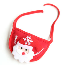 Load image into Gallery viewer, Christmas Pet Cat Dog Hat Santa Antler Puppy Xmas Holiday Costume Caps Bibs Christmas Pet Winter Clothing Party Photo Props
