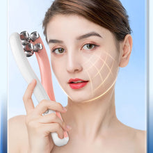 Load image into Gallery viewer, EMS Micro Current Roller Face Slimming Device for Household V-face Beauty Firming Lifting Facial Massage Equipment
