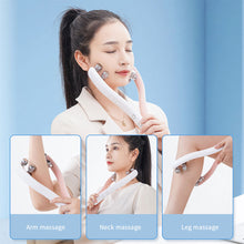 Load image into Gallery viewer, EMS Micro Current Roller Face Slimming Device for Household V-face Beauty Firming Lifting Facial Massage Equipment
