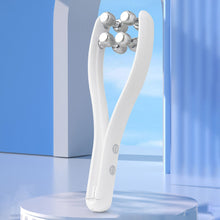 Load image into Gallery viewer, EMS Micro Current Roller Face Slimming Device for Household V-face Beauty Firming Lifting Facial Massage Equipment
