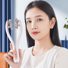Load image into Gallery viewer, EMS Micro Current Roller Face Slimming Device for Household V-face Beauty Firming Lifting Facial Massage Equipment
