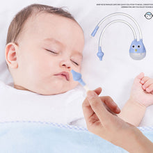 Load image into Gallery viewer, Cartoon Baby Mouth Suction Nasal Aspirator Baby Nasal Mucus Cleaner Newborn Anti Reflux Catheter Nasal Aspirator
