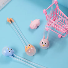 Load image into Gallery viewer, Cartoon Baby Mouth Suction Nasal Aspirator Baby Nasal Mucus Cleaner Newborn Anti Reflux Catheter Nasal Aspirator
