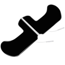 Load image into Gallery viewer, 2mm Plug Non-woven Fabric Reusable Shoulder neck Patch Self Adhesive Electrode Pads Conductive Gel Body Physiotherapy Electrodes

