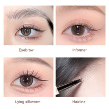 Load image into Gallery viewer, Four Claw Water Eyebrow Pen with Two Forked Ends Delicate Natural Waterproof Long-lasting Anti-smudge Eyebrow Pencil Cosmetics
