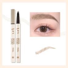 Load image into Gallery viewer, Four Claw Water Eyebrow Pen with Two Forked Ends Delicate Natural Waterproof Long-lasting Anti-smudge Eyebrow Pencil Cosmetics
