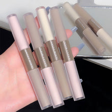 Load image into Gallery viewer, Liquid Highlight Contouring Nose Silhouette Face Lightening Long-lasting Highlight Waterproof Sweat Resistant Dual Color High Gloss Cosmetics
