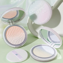 Load image into Gallery viewer, Waterproof Long-lasting Brightening Oil Control Makeup Pressed Powder Sweatproof Concealer Powder Face Makeup Cosmetics
