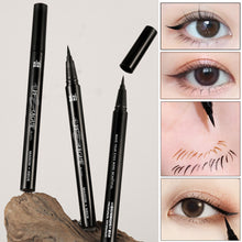 Load image into Gallery viewer, Waterproof Eyeliner Liquid Pen Not Easy To Smudge Sponge Head Cool Black Eyeliner Pen Makeup Cosmetics
