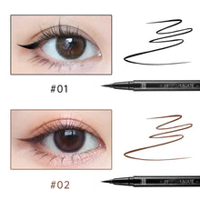 Load image into Gallery viewer, Waterproof Eyeliner Liquid Pen Not Easy To Smudge Sponge Head Cool Black Eyeliner Pen Makeup Cosmetics
