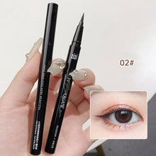 Load image into Gallery viewer, Waterproof Eyeliner Liquid Pen Not Easy To Smudge Sponge Head Cool Black Eyeliner Pen Makeup Cosmetics
