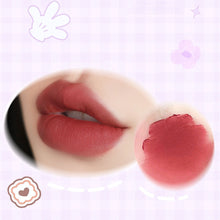 Load image into Gallery viewer, Waterproof Matte Velvet Lip Glaze Lipstick Non-fading Sweatproof Long-lasting Nude Lip Gloss Lip Makeup Cosmetics

